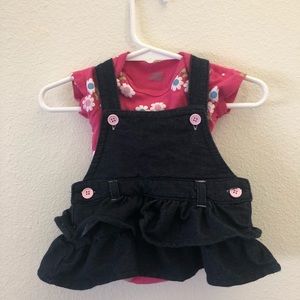 Baby girl onesie dress 0-3 months